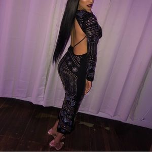 Gorgeous long embellished dress ✨